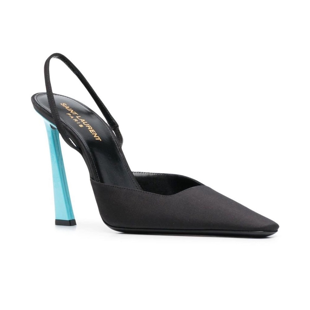Saint Laurent blade 105 mm Sling backs